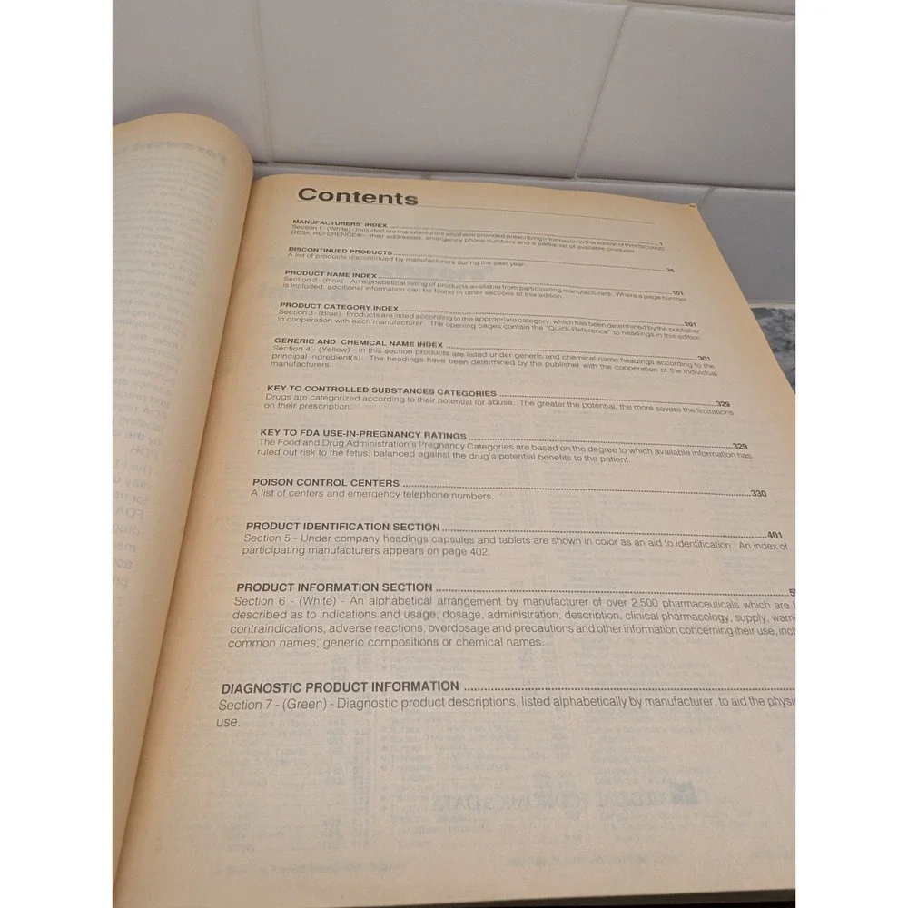 1992 Physicians' Desk Reference PDR 46 Edition
